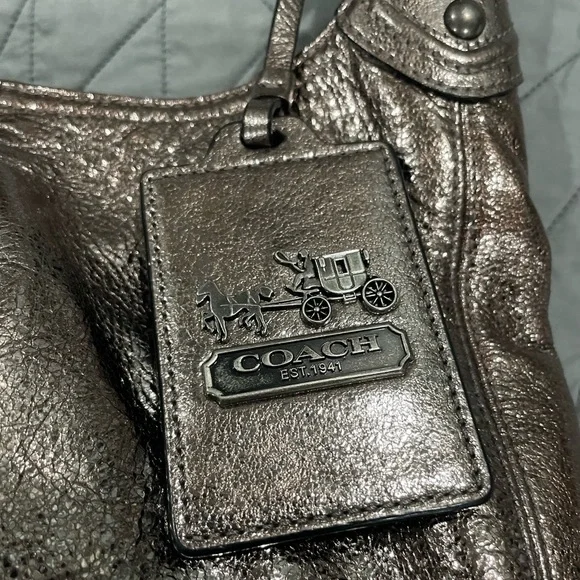 Coach Leather Handbag - Picture 2 of 15